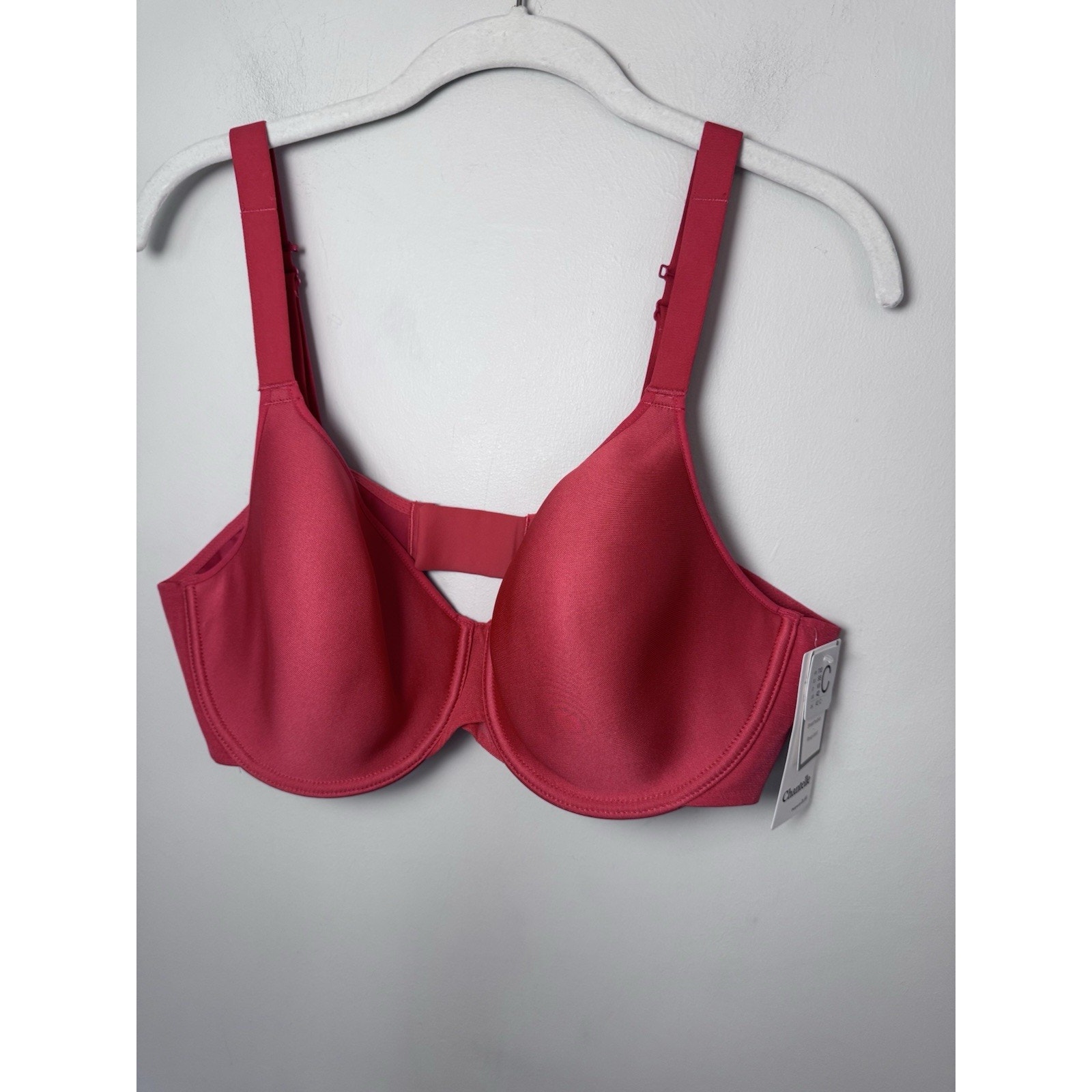 Chantelle 42c Red Underwire Bra Style 12b1 Nwt